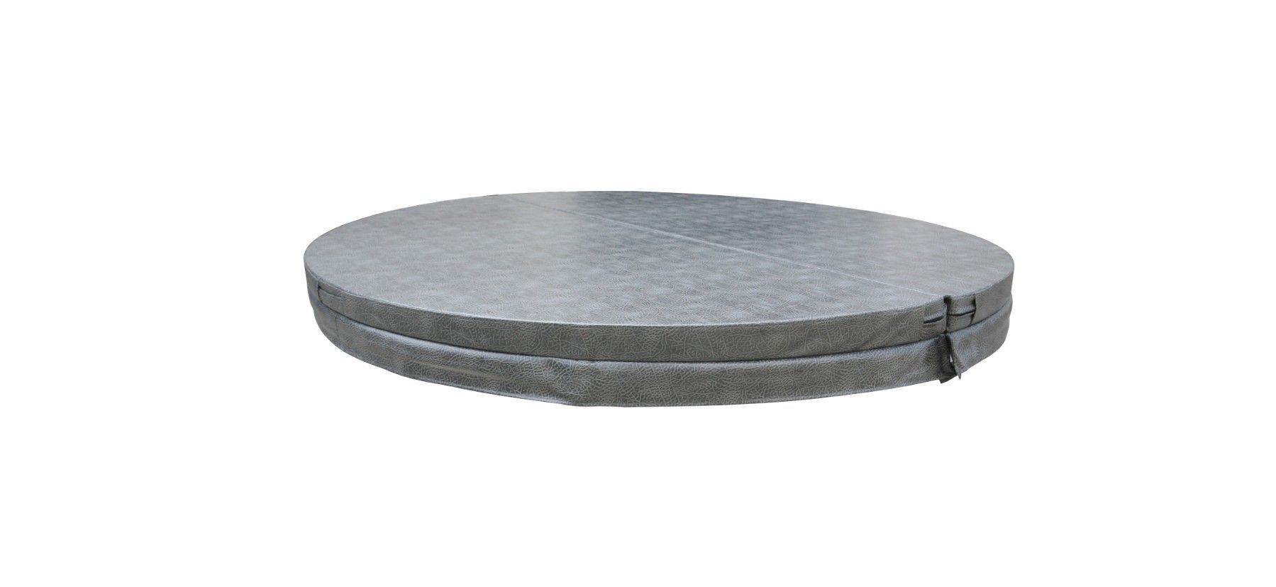 Thermoabdeckung für Whirlpool Outdoor Spa 208x208cm in Anthrazitgrau Außenwhirlpool