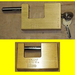 ISEO Monoblock Schlösser - 90 mm breit - gleichschliessend