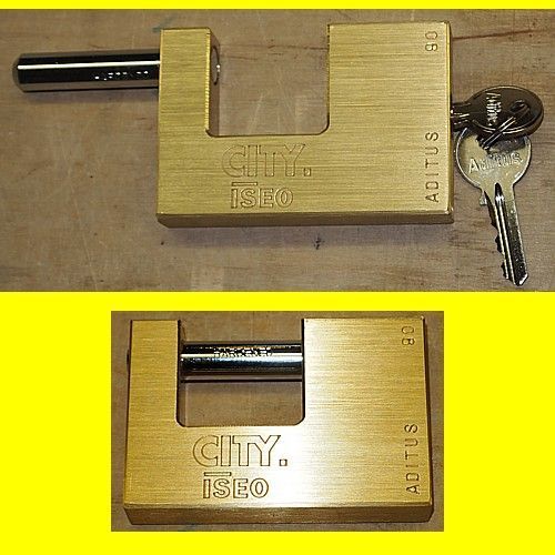 ISEO Monoblock Schlösser - 90 mm breit - gleichschliessend