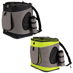 lionto Hunderucksack Hundetransporttasche Haustiertragetasche verschiedene Farben