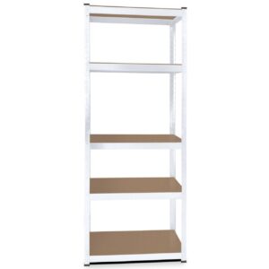 Lagerregal 180 x 75 x 30 cm Traglast 350 kg Regal Schwerlastregal Steckregal verzinkt