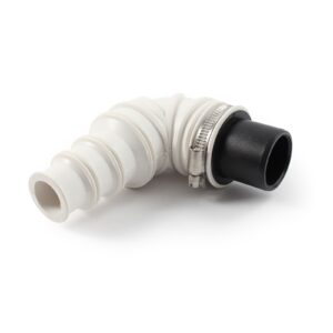Rückschlagventil Rückschlagklappe DN40 40 mm Winkel 90° Stufentülle Schelle