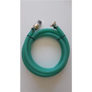 1-50m Ansauggarnitur Pumpenschlauch Förderschlauch grün 1" Zoll Geka Spiralschlauc...
