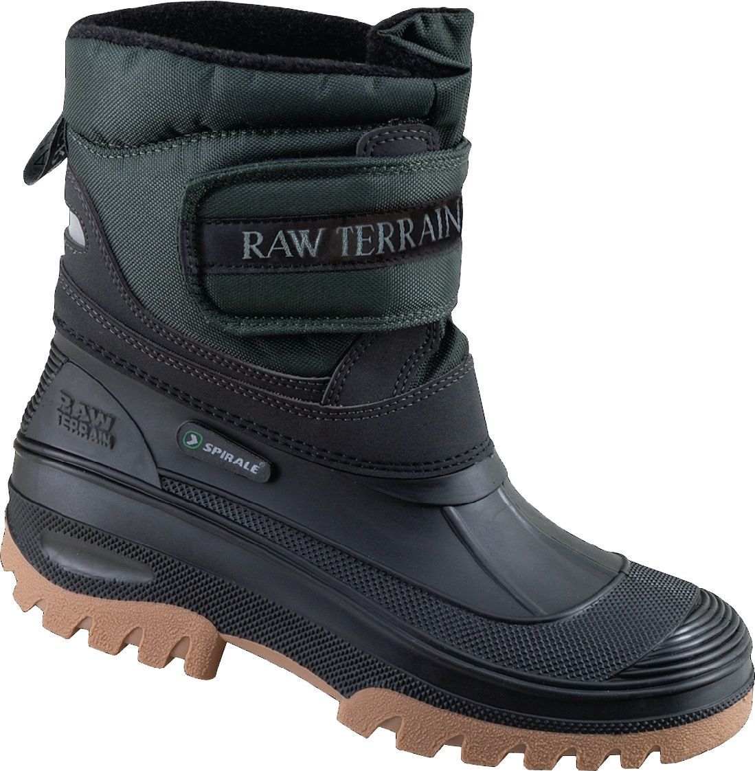 Winterstiefel Gr.45 schwarz Nylon/ PVC Webpelzfutter/ Klettverschluss Spirale